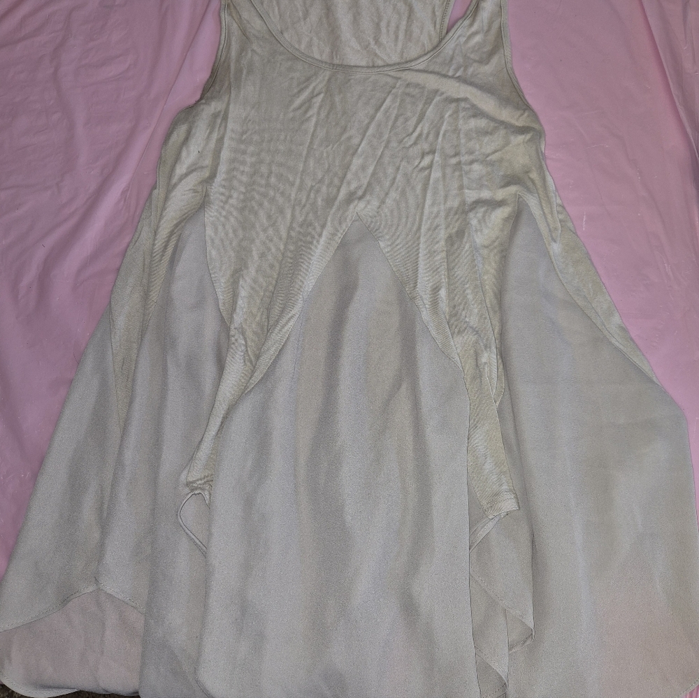 Altar'd State Cream Flowing Tank Top